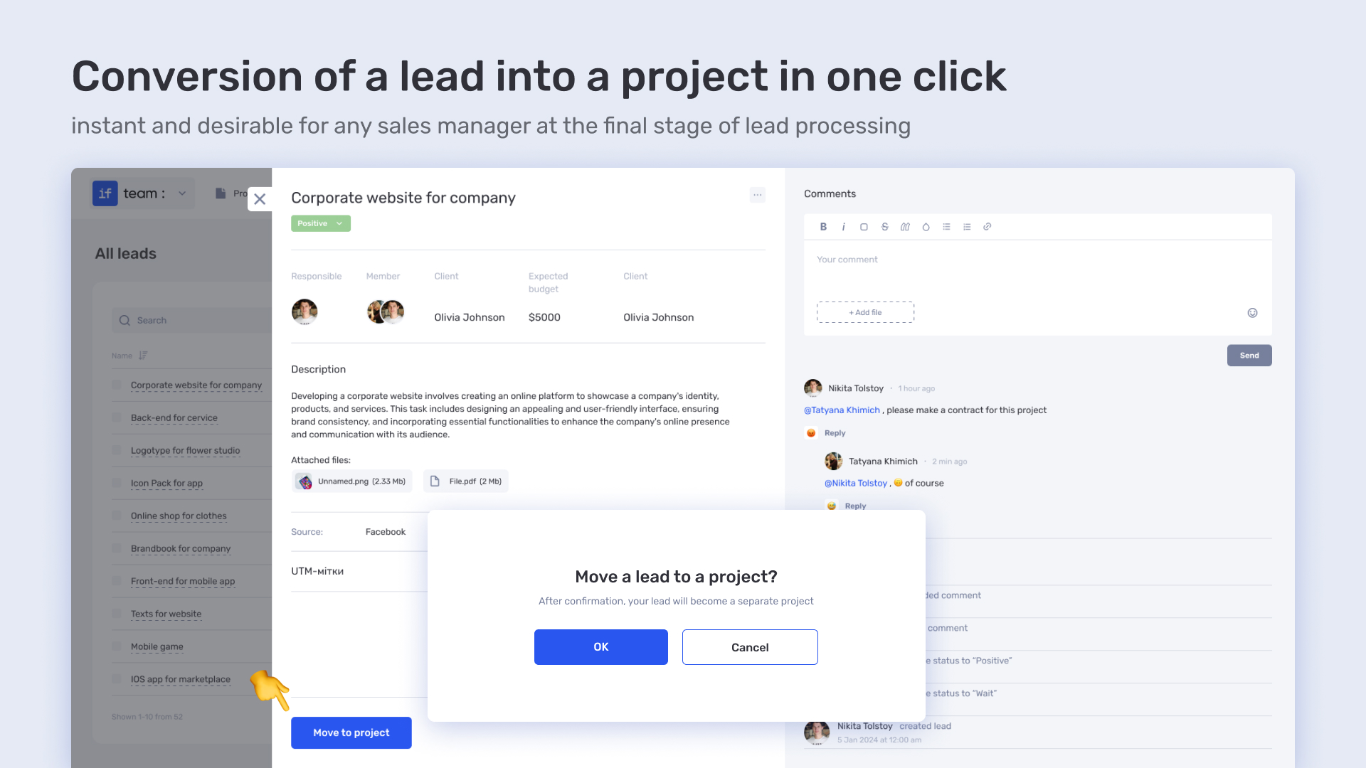 How the electrical engineering company LedLab built a full workflow from leads to company finances using if.team - фото 4