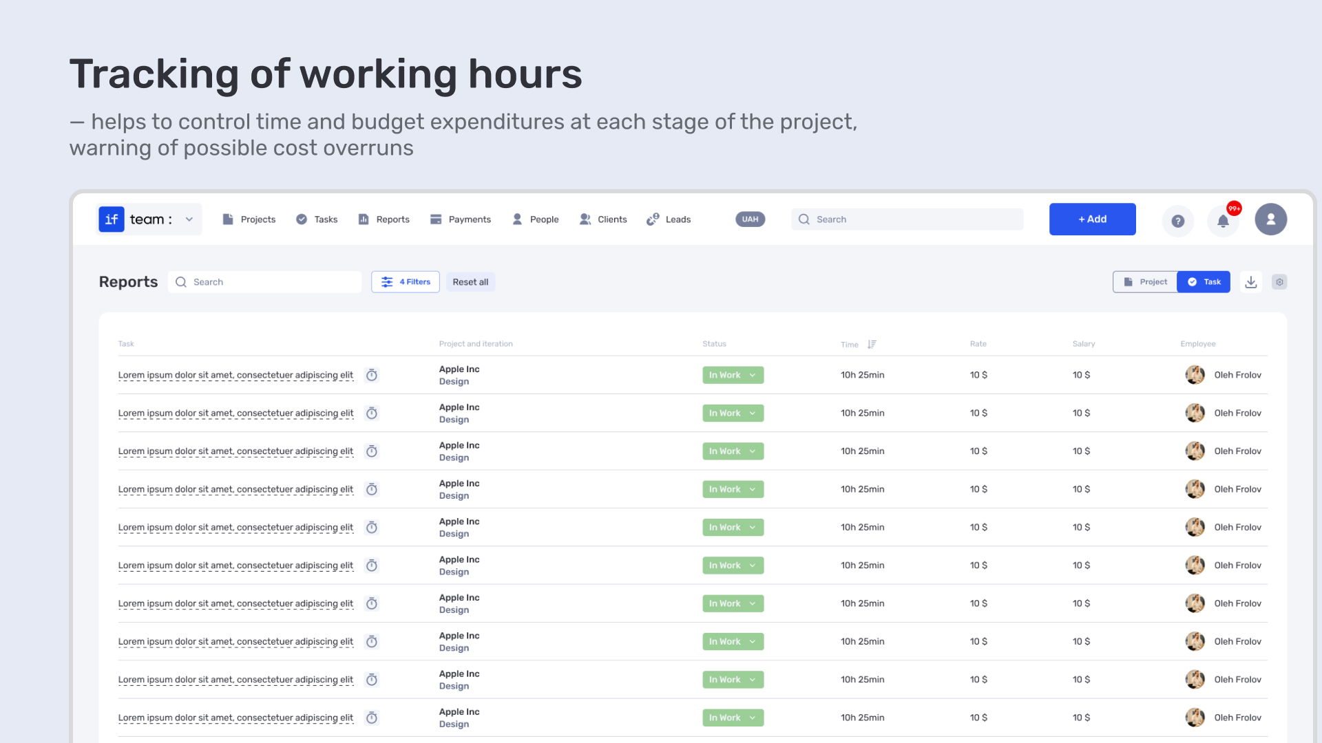 if-team — ITSM Solution for Effective Project Management in IT Companies - фото 6