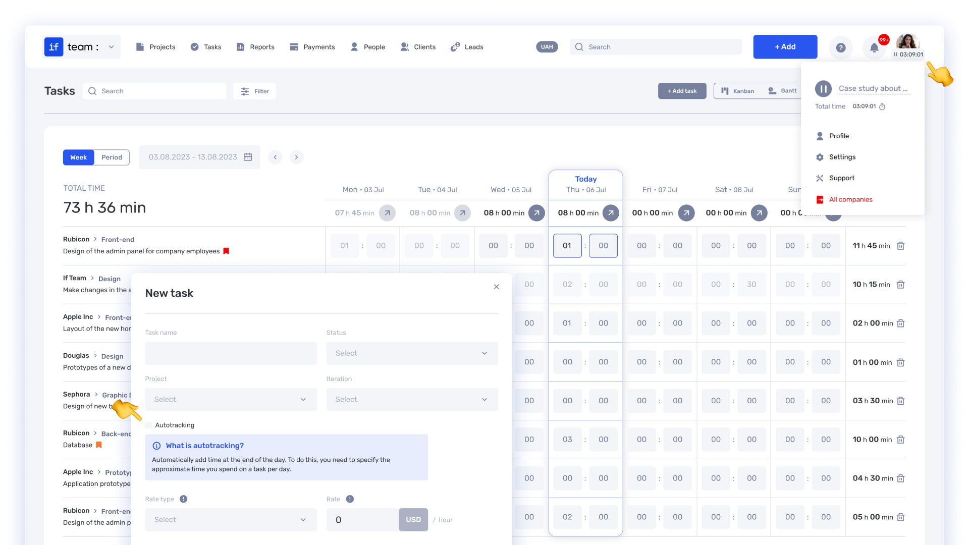 How architectural design studio Replus implemented if.team and built a project and financial management system in two years - фото 10