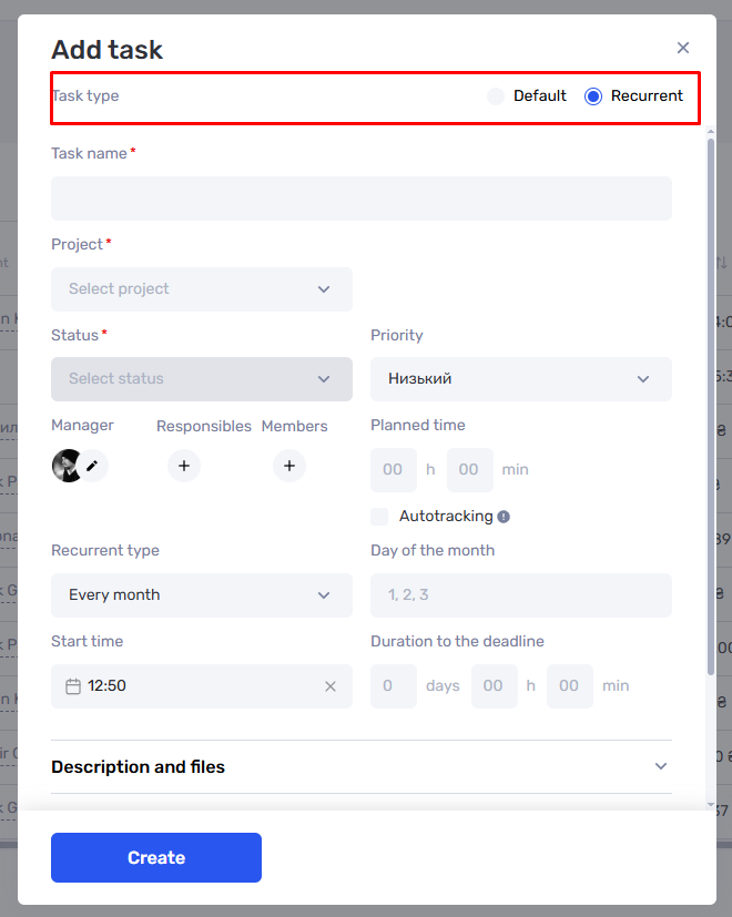 New Planning Features: Recurring Tasks in if.team - фото 4