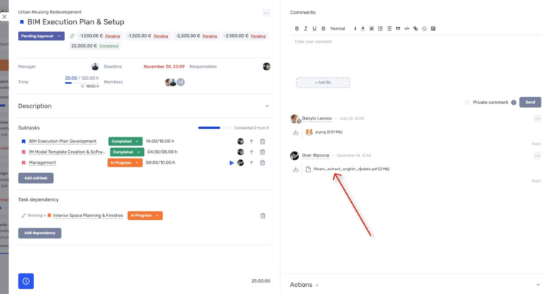 Interface Improvements, Workflow Enhancements, and New Planning Tools in if.team - фото 7